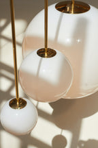 Zevella Glass Pendant Lamp-Moonnatur