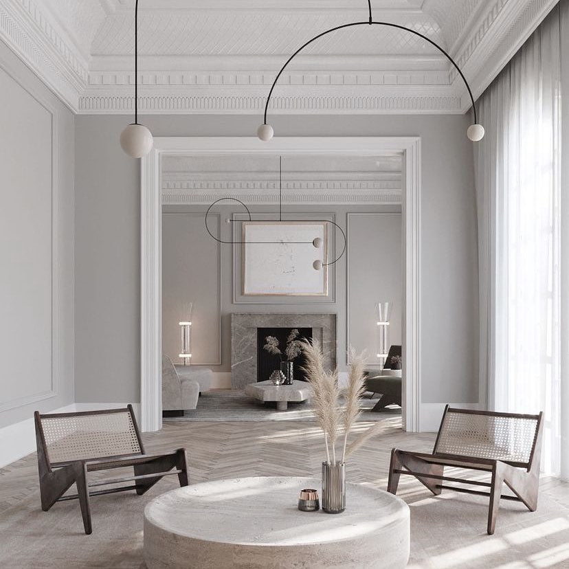 Zevella Glass Pendant Lamp-Moonnatur