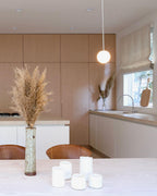 Zevella Glass Pendant Lamp-Moonnatur