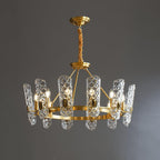 Kiranera Glass Chandelier-Moonnatur