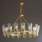 Kiranera Glass Chandelier-Moonnatur