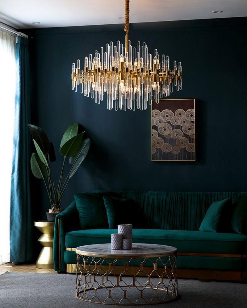 Bellarose Crystal Chandelier-Moonnatur