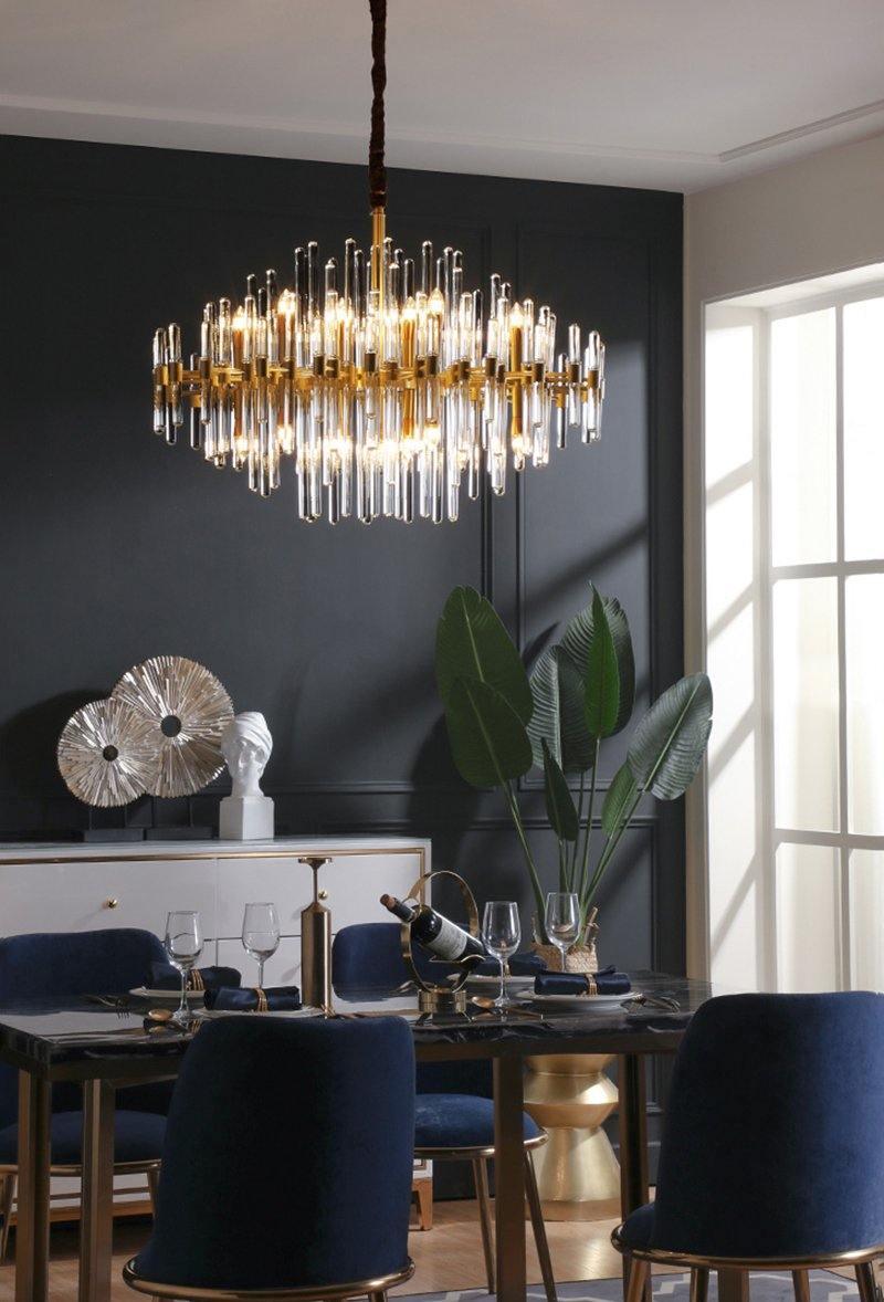 Bellarose Crystal Chandelier-Moonnatur