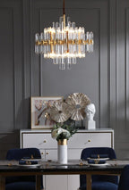 Bellarose Crystal Chandelier-Moonnatur