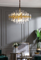 Bellarose Crystal Chandelier-Moonnatur
