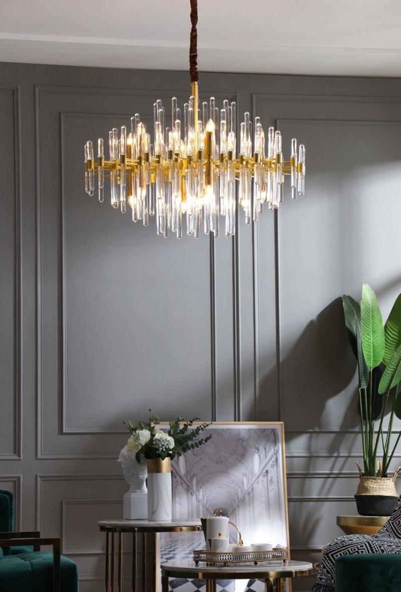 Bellarose Crystal Chandelier-Moonnatur