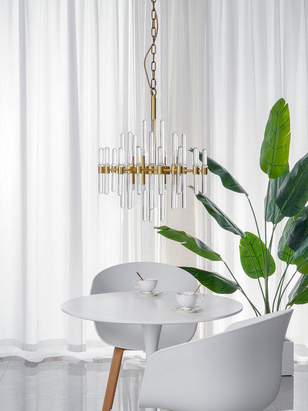 Bellarose Crystal Chandelier-Moonnatur
