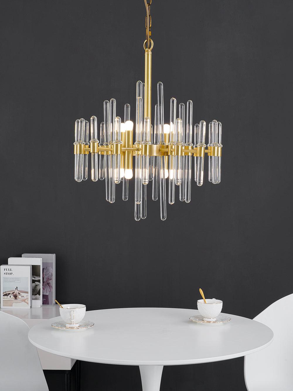Bellarose Crystal Chandelier-Moonnatur