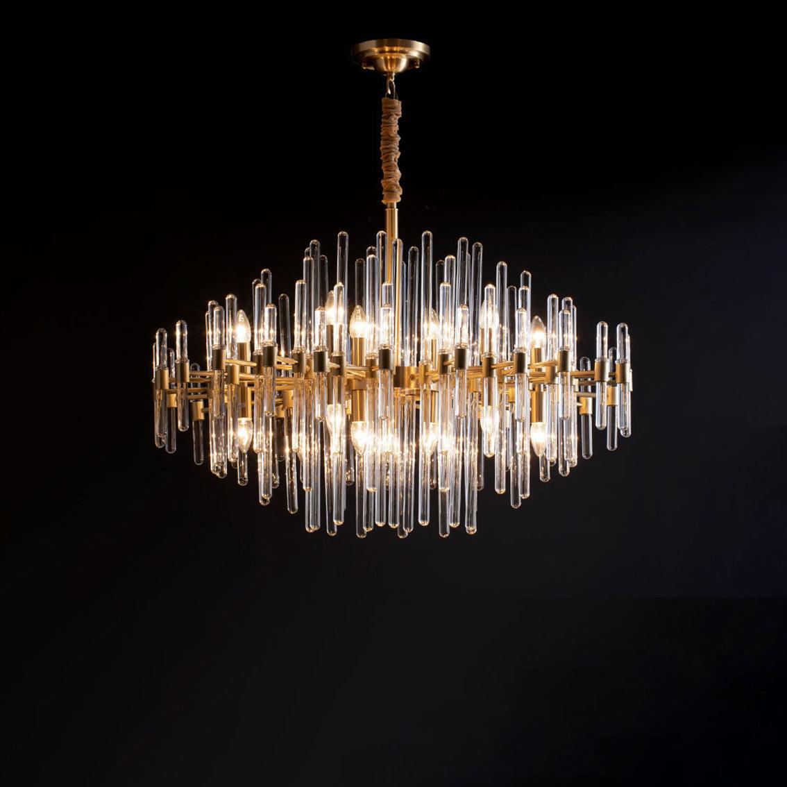Bellarose Crystal Chandelier-Moonnatur