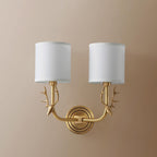 Jarlisse Brass Wall Light-Moonnatur
