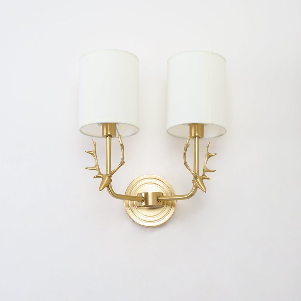 Jarlisse Brass Wall Light-Moonnatur