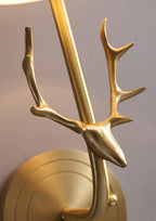 Jarlisse Brass Wall Light-Moonnatur