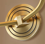 Jarlisse Brass Wall Light-Moonnatur