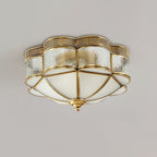 Ilyndra Glass Ceiling Light-Moonnatur