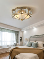 Ilyndra Glass Ceiling Light-Moonnatur