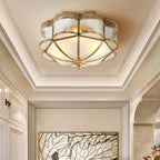 Ilyndra Glass Ceiling Light-Moonnatur