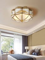 Ilyndra Glass Ceiling Light-Moonnatur