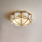 Ilyndra Glass Ceiling Light-Moonnatur