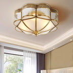 Ilyndra Glass Ceiling Light-Moonnatur