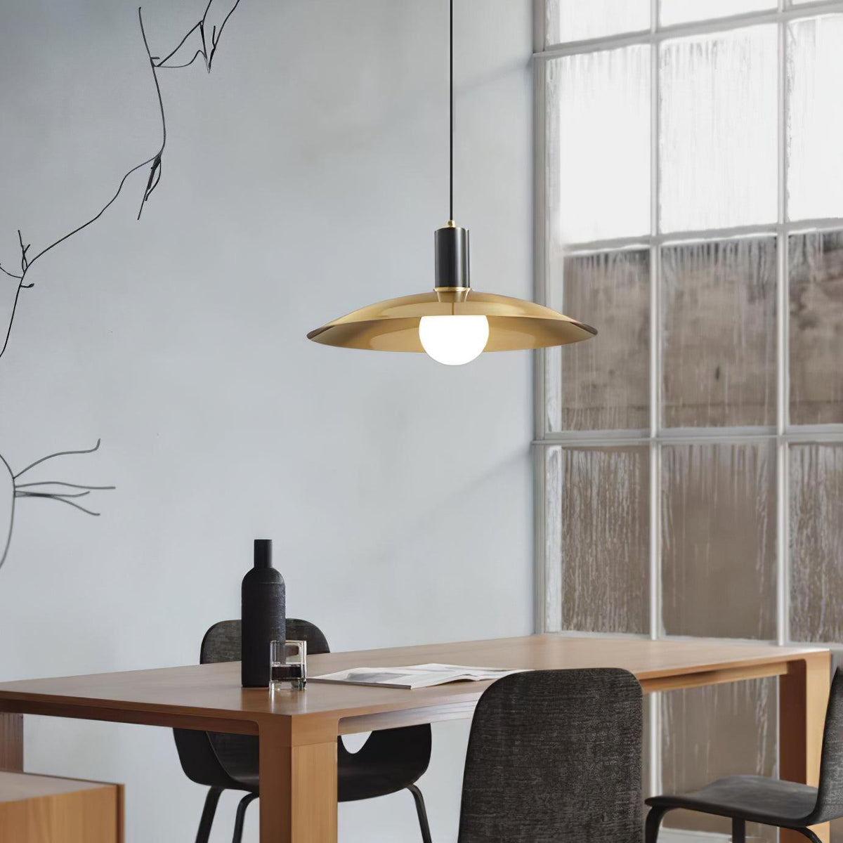 Barrowera Glass Pendant Light-Moonnatur