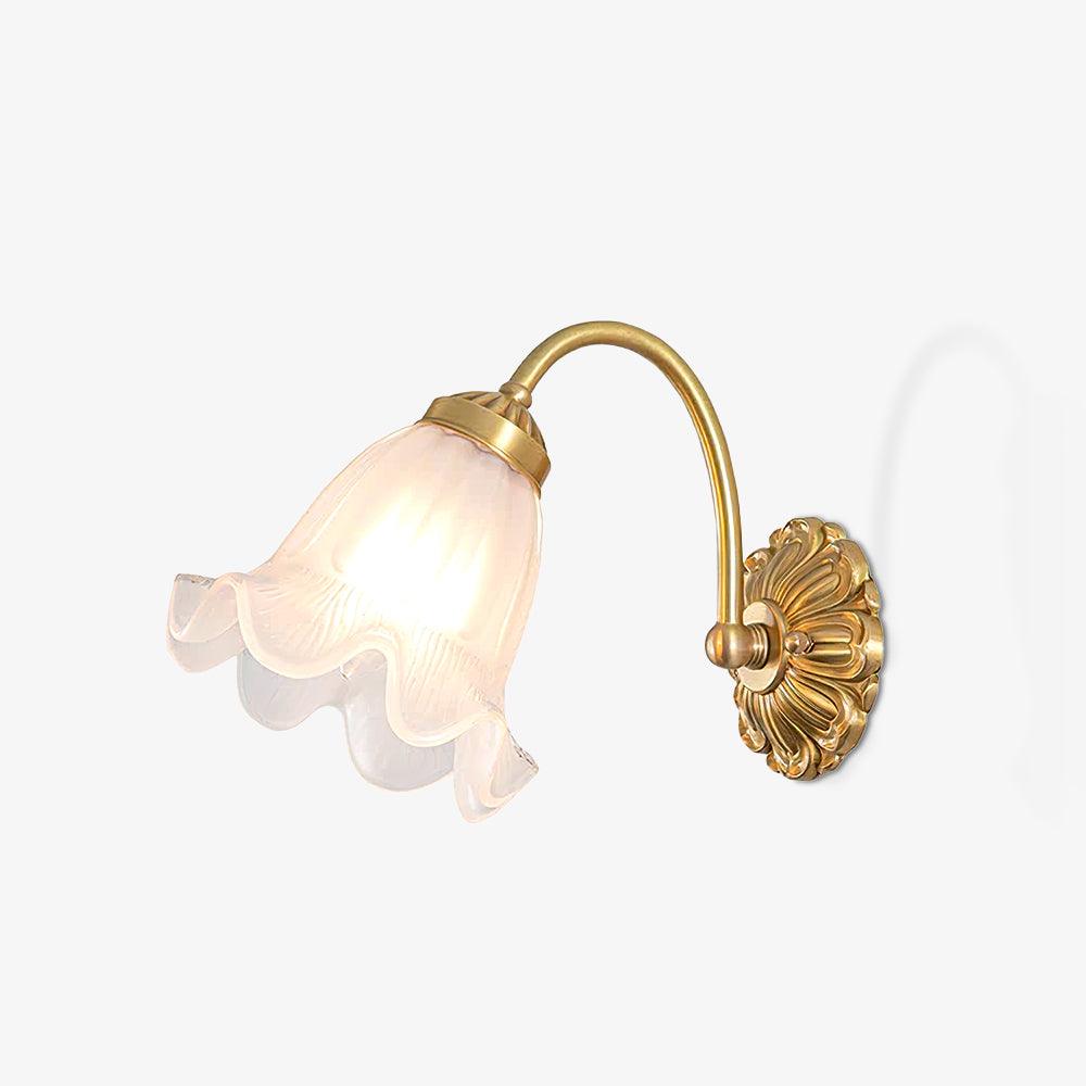 Veldenaria Glass Wall Light-Moonnatur
