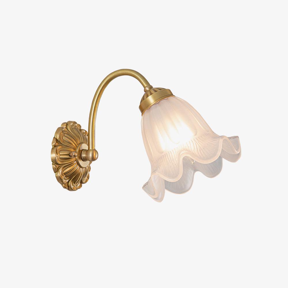 Veldenaria Glass Wall Light-Moonnatur