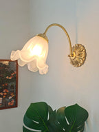 Veldenaria Glass Wall Light-Moonnatur