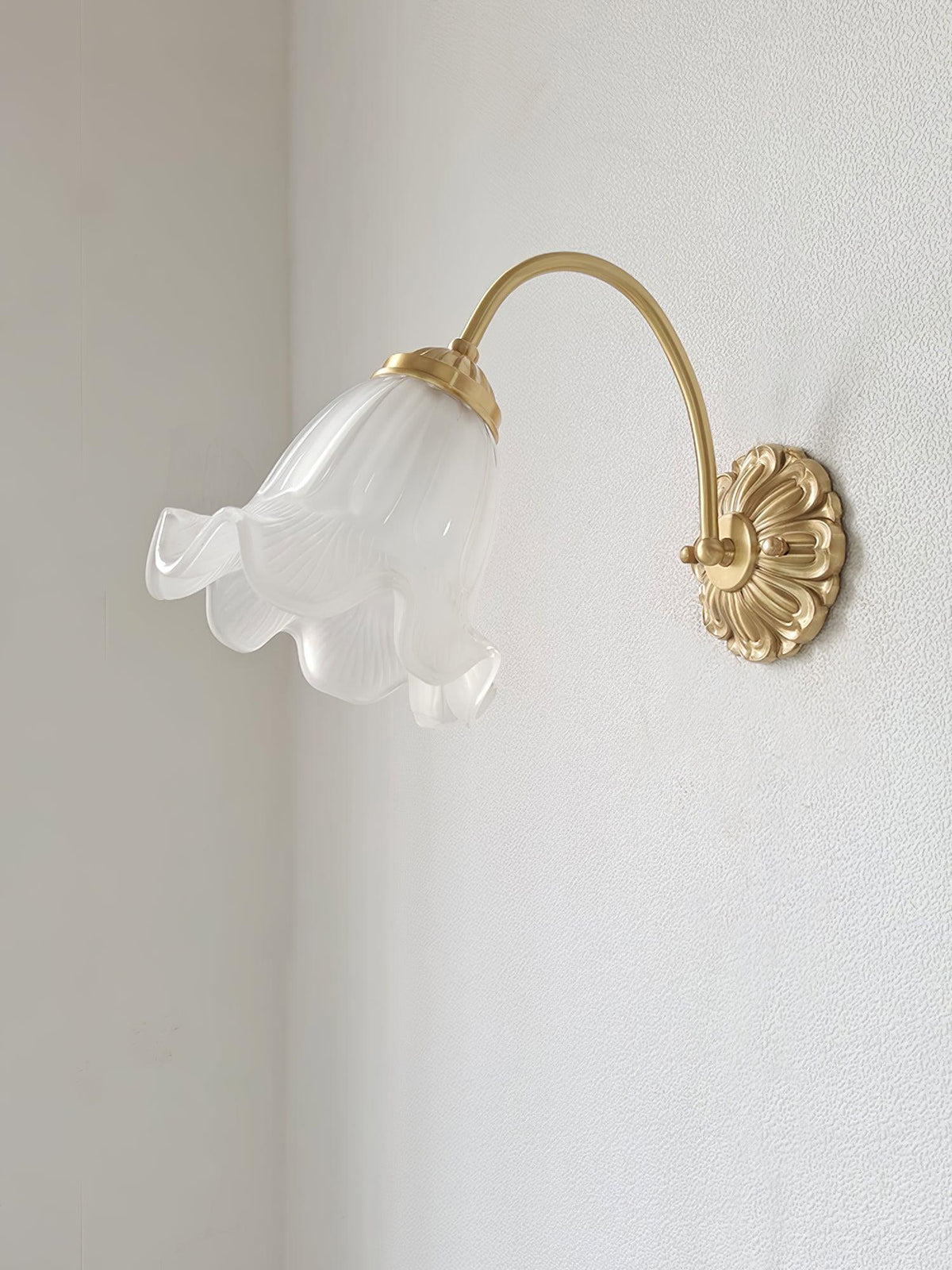 Veldenaria Glass Wall Light-Moonnatur