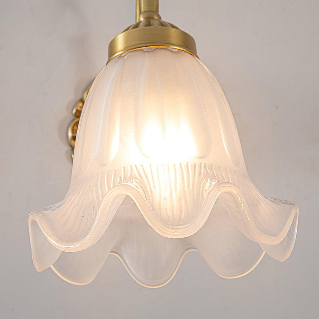Veldenaria Glass Wall Light-Moonnatur