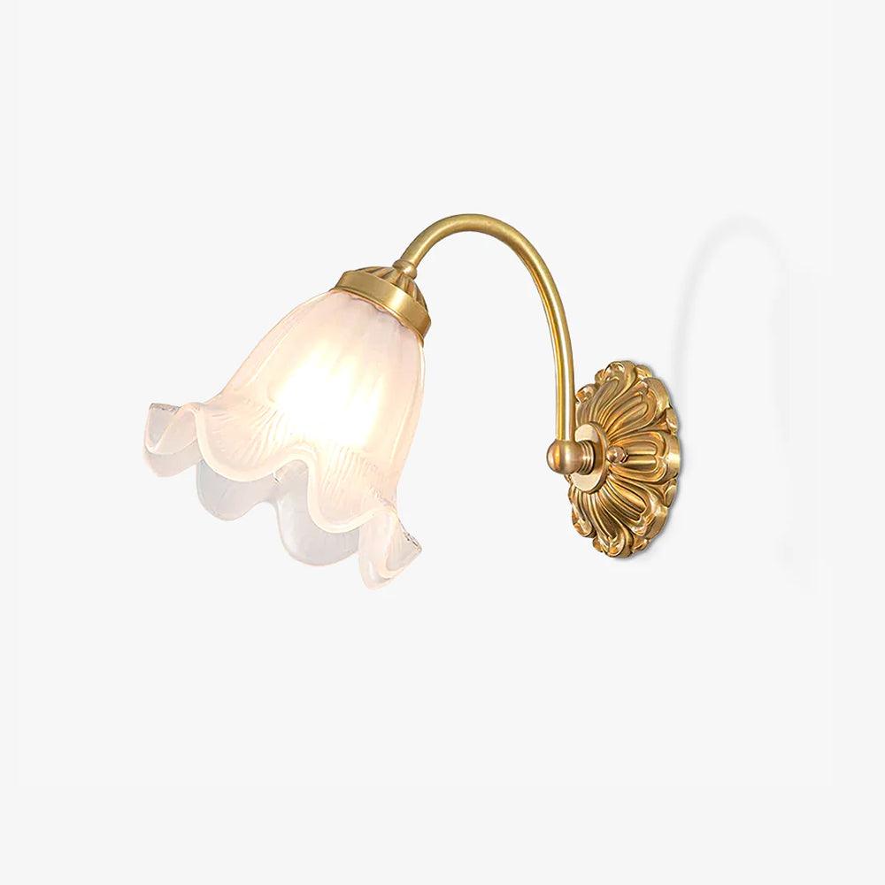 Veldenaria Glass Wall Light-Moonnatur