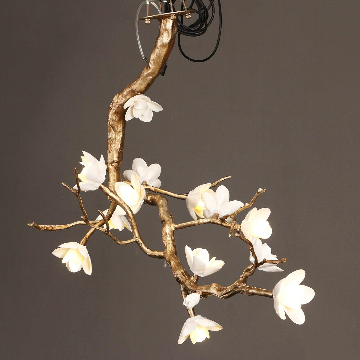 Everena Ceramic Chandelier-Moonnatur