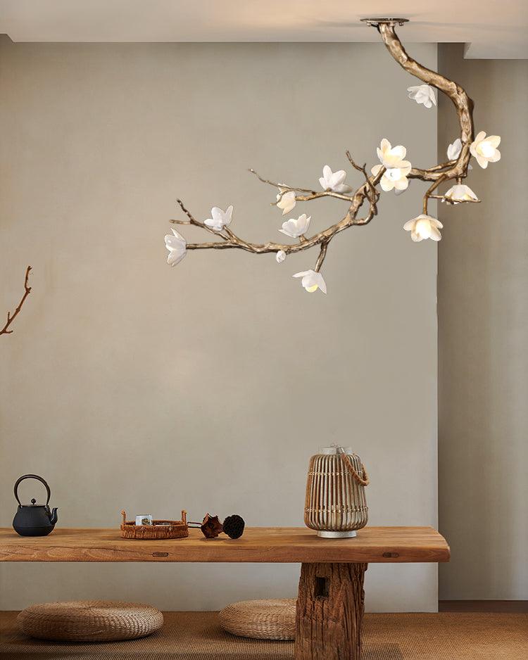 Everena Ceramic Chandelier-Moonnatur