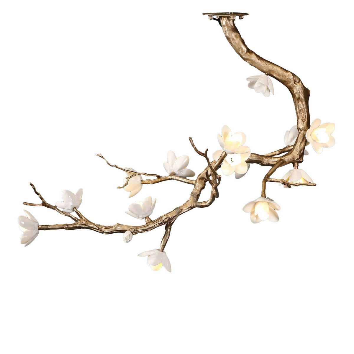 Everena Ceramic Chandelier-Moonnatur