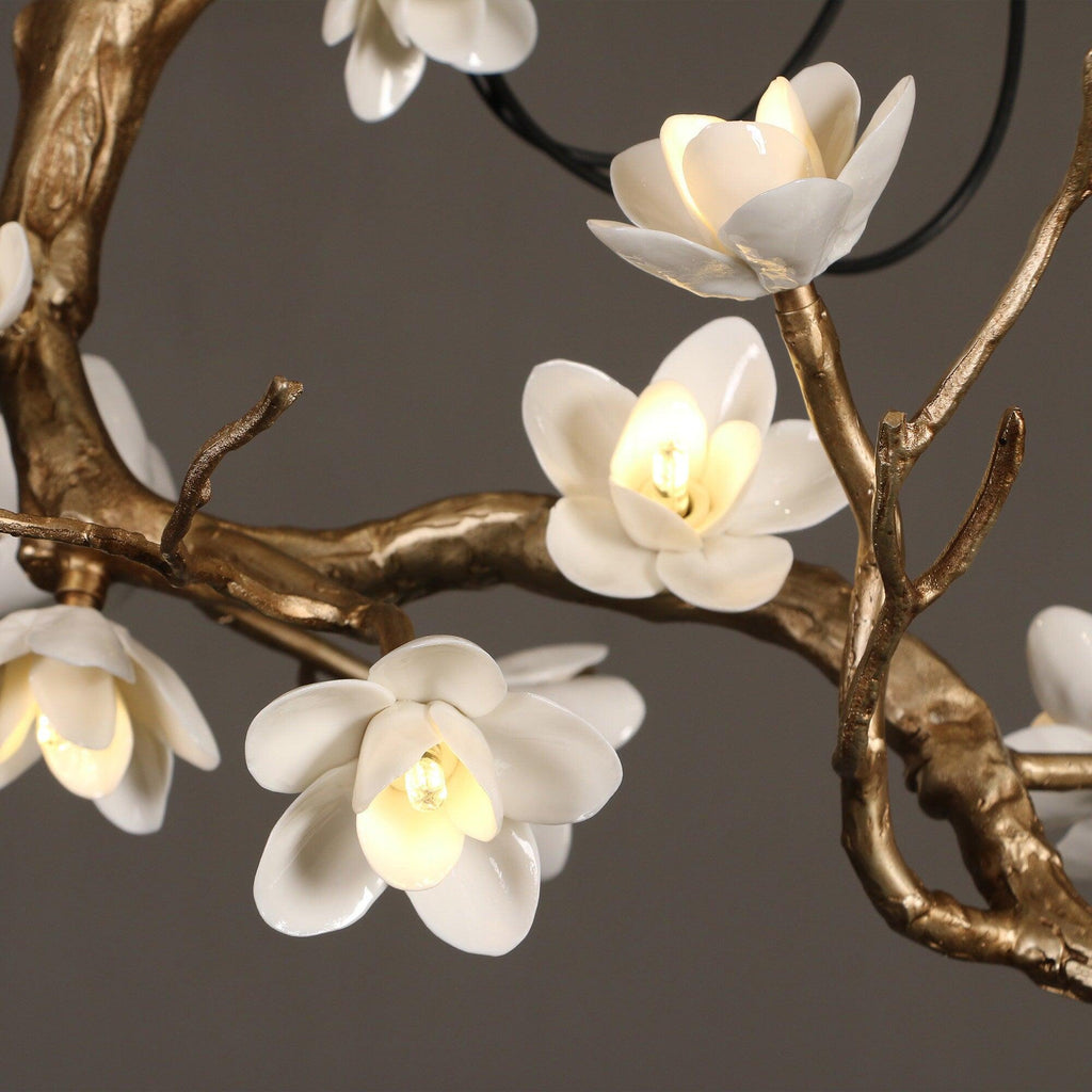 Everena Ceramic Chandelier-Moonnatur