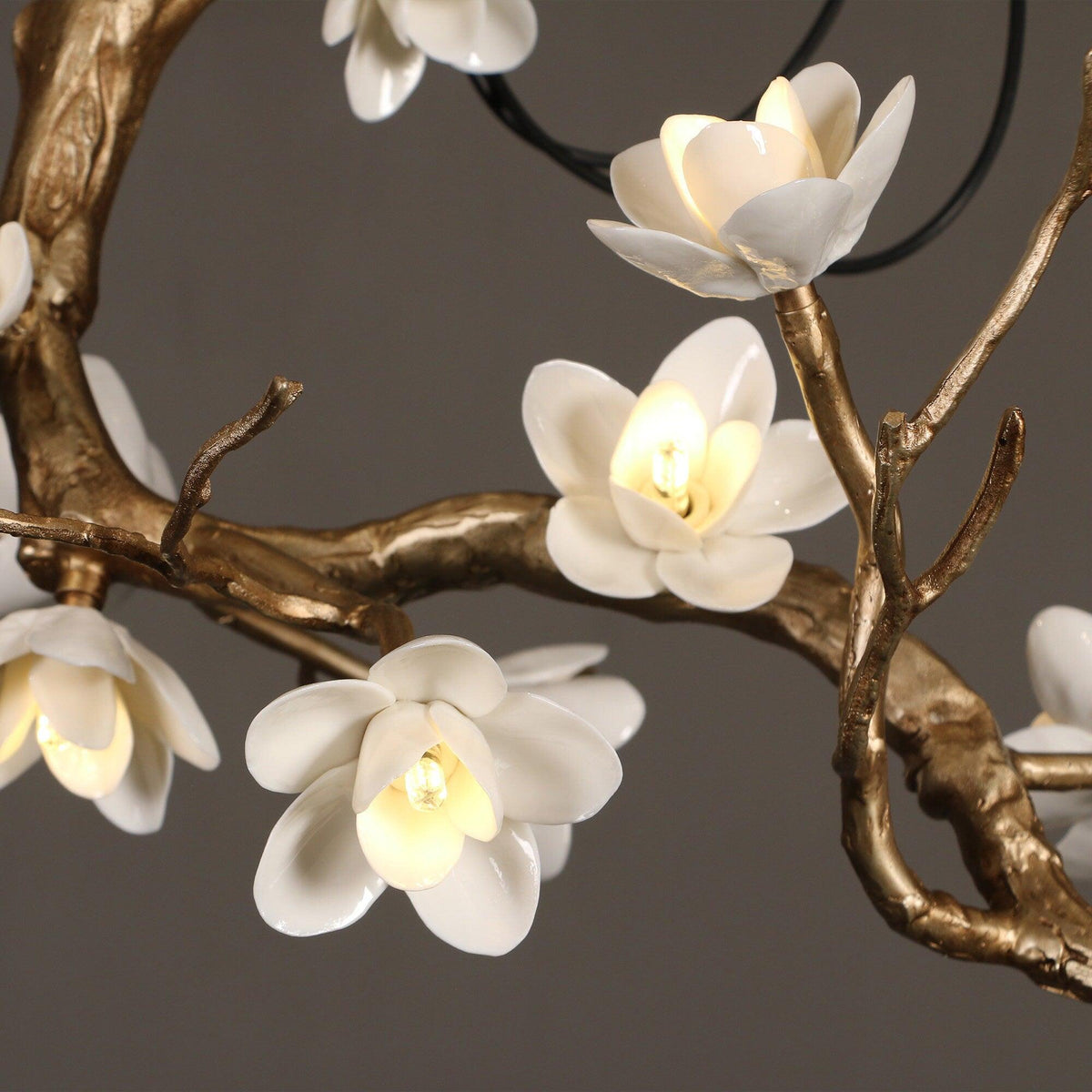 Everena Ceramic Chandelier-Moonnatur