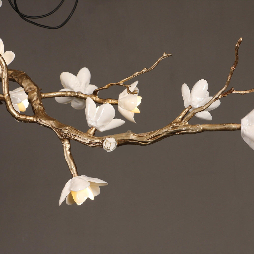 Everena Ceramic Chandelier-Moonnatur