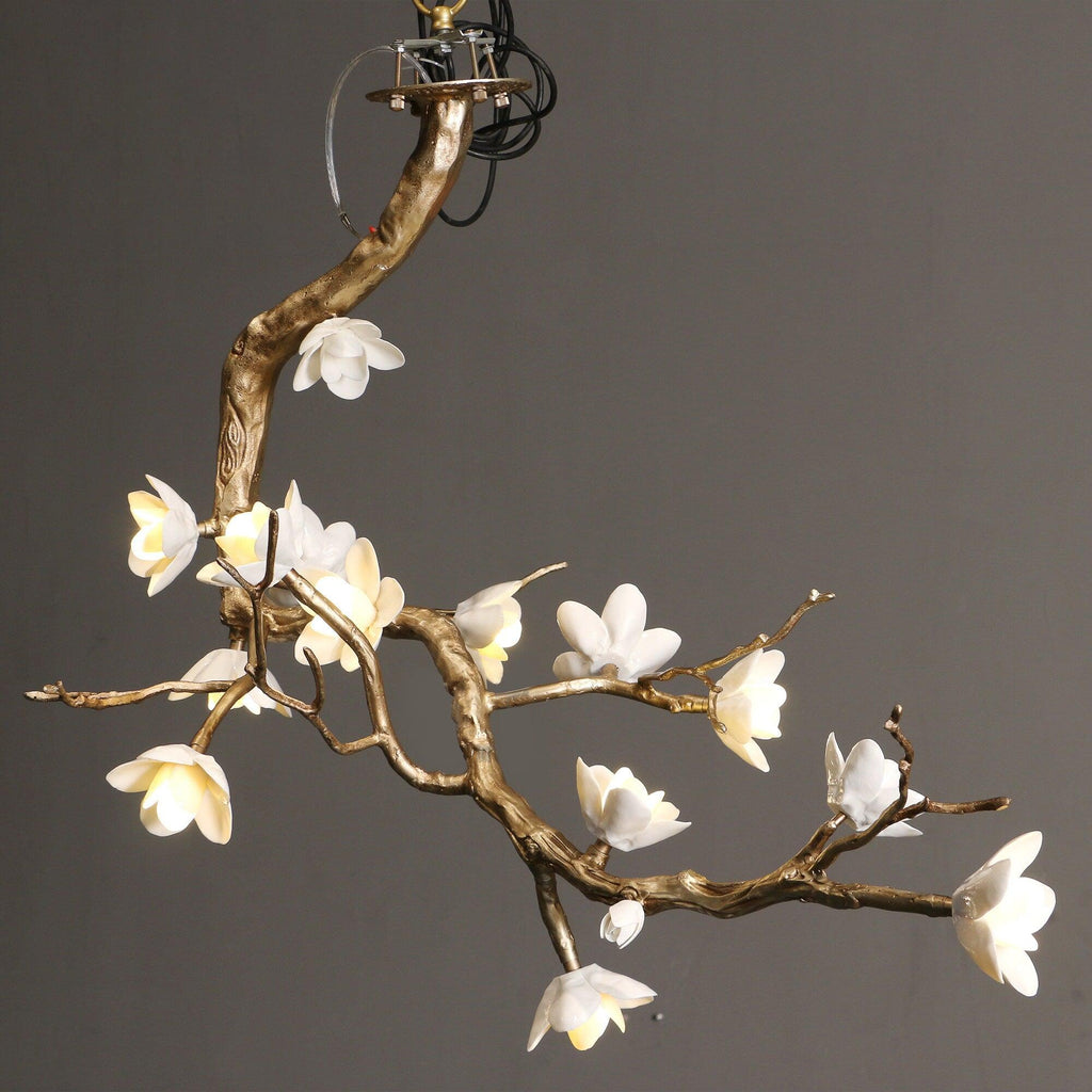 Everena Ceramic Chandelier-Moonnatur