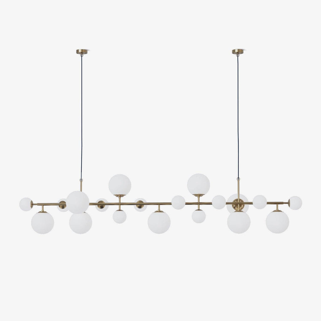 Zelvenune Glass Chandelier-Moonnatur