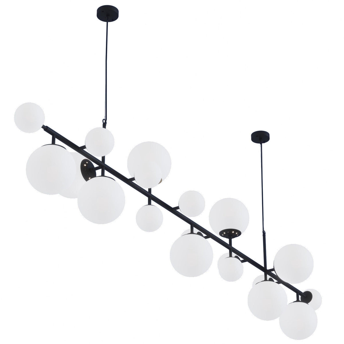 Zelvenune Glass Chandelier-Moonnatur