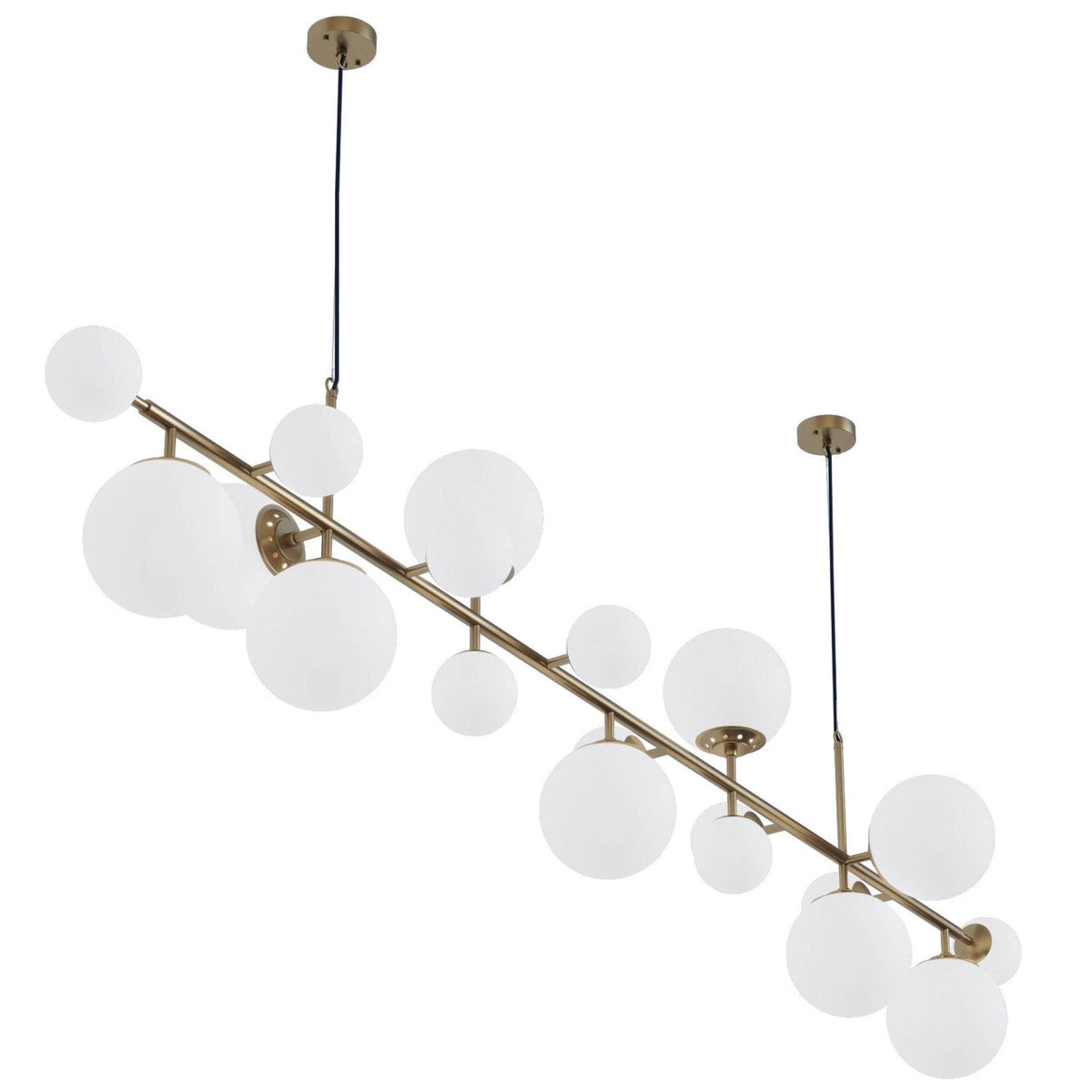 Zelvenune Glass Chandelier-Moonnatur