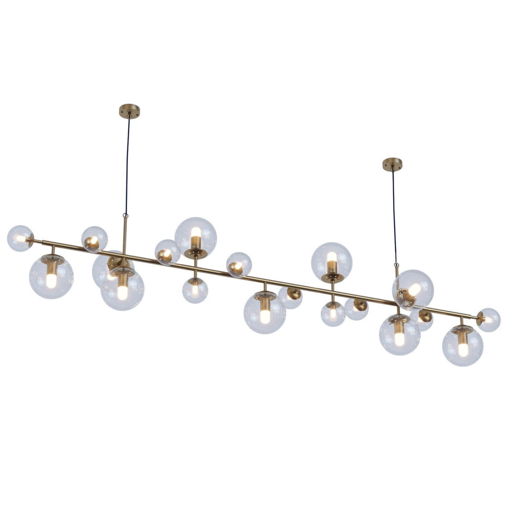 Zelvenune Glass Chandelier-Moonnatur