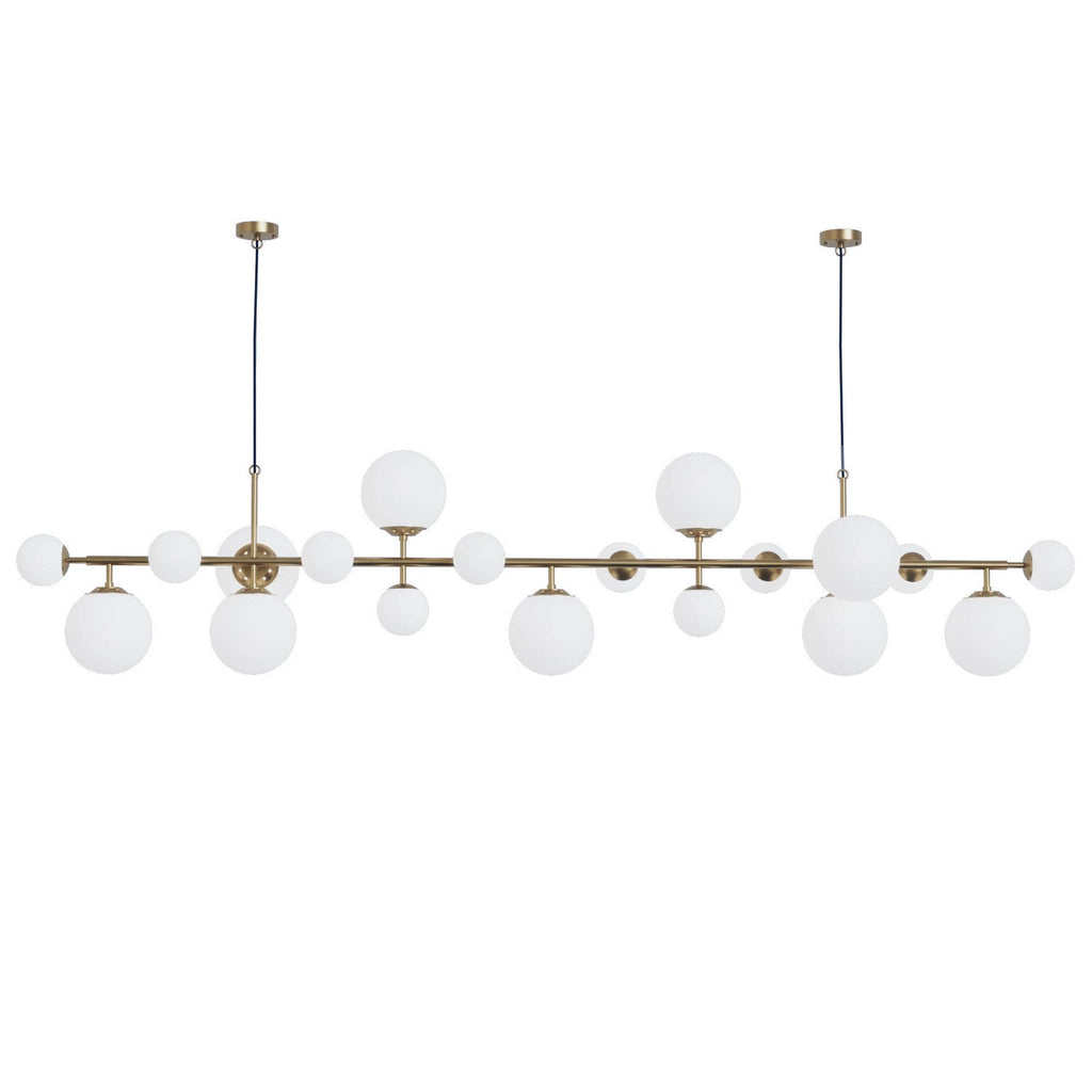 Zelvenune Glass Chandelier-Moonnatur
