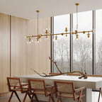 Zelvenune Glass Chandelier-Moonnatur