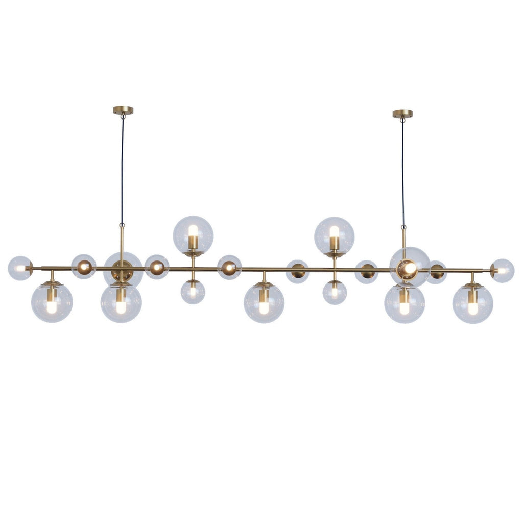 Zelvenune Glass Chandelier-Moonnatur