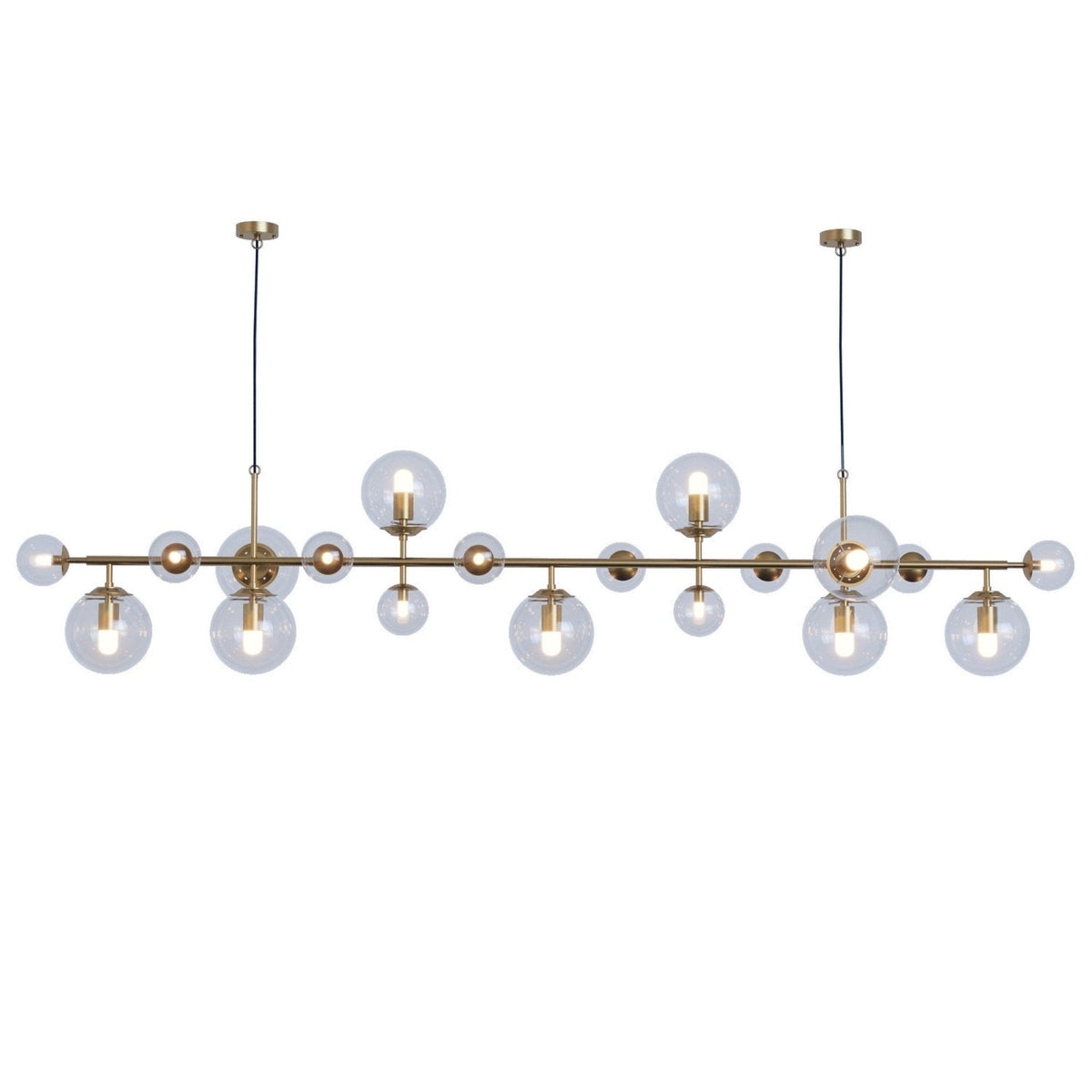 Zelvenune Glass Chandelier-Moonnatur