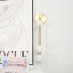 Zyvora Brass Wall Lamp-Moonnatur