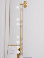 Zyvora Brass Wall Lamp-Moonnatur