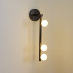 Zyvora Brass Wall Lamp-Moonnatur
