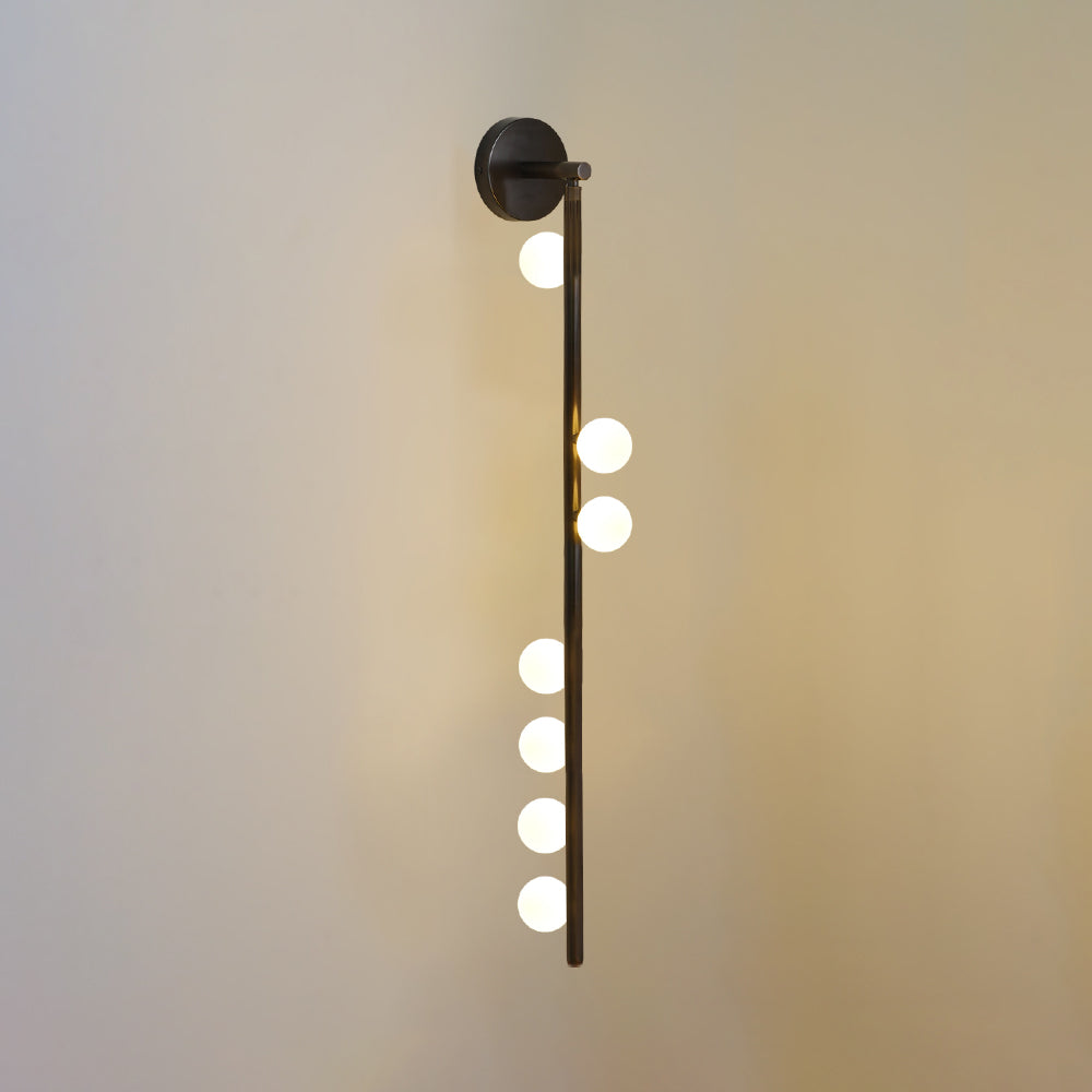 Zyvora Brass Wall Lamp-Moonnatur