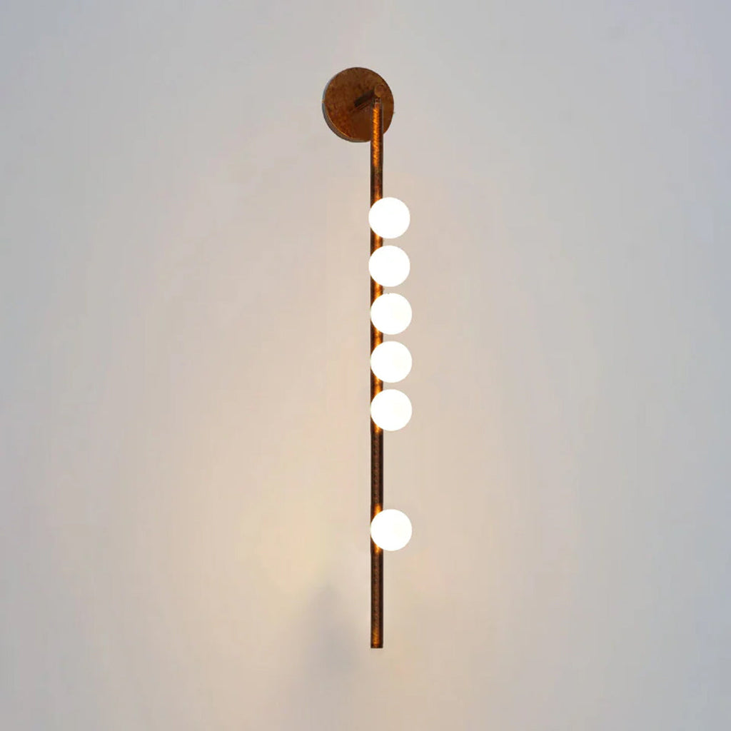 Zyvora Brass Wall Lamp-Moonnatur